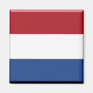 zNL001 DUTCH FLAG, Nederland, Holland, Fridge Magneet