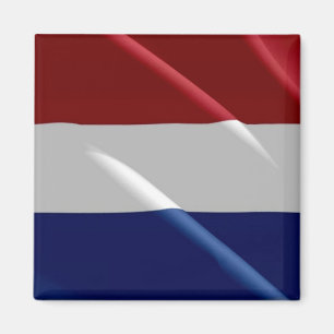 zNL002 DUTCH waving FLAG, Nederland, Nederland Magneet