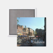 zNL005 EINDHOVEN, Nederland, Europa, Fridge Magneet (Voorkant / Achterkant)