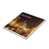 zNL018 AMSTERDAM landschapsnacht, Holland, Tegeltje (Zijkant)