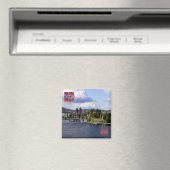 zNO004 OSLO, Noorwegen, Europa, Fridge Magneet (Insitu (Vaatwasser))