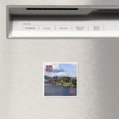 zNO004 OSLO, Noorwegen, Europa, Fridge Magneet (Insitu (Vaatwasser))