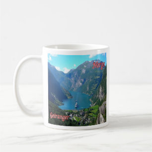 zNO005 GEIRANGER, Noorwegen, Europa, Koffiemok