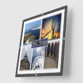 zNO007 NORDKAPP NORTH CAPE, Noorwegen, Europa, Vierkante Klok (Hoek)