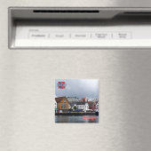 zNO010 STAVANGER, Noorwegen, Europa, Fridge Magneet (Insitu (Vaatwasser))