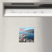zNO016 HAMMERFEST, Noorwegen, Europa, Fridge Magneet (Insitu (Vaatwasser))