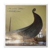 zNO031 VIKING SCHIP MUSEUM, Noorwegen, Europa, Tegeltje (Voorkant)