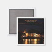 zNO034 KRISTIANSUND NORDLANDET, Noorwegen, Fridge Magneet (Voorkant / Achterkant)