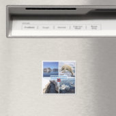 zNO042 SPITSBERGEN, Noorwegen, Europa, Fridge Magneet (Insitu (Vaatwasser))