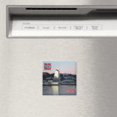 zNO046 MOLDE panorama, Noorwegen, Europa, Fridge Magneet (Insitu (Vaatwasser))