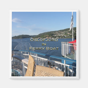 zNO057 OSLOFJORD, veerboot Oslo Kopenhagen, Magneet