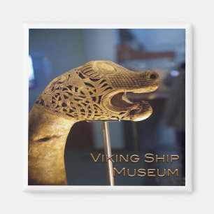 zNO079 VIKING SHIP MUSEUM, Noorwegen, Europa, Frid Magneet