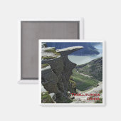 zNO084 TROLLTUNGA, ODDA, Noorwegen, Fridge Magneet (Voorkant / Achterkant)