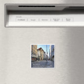 zNO103 BERGEN Strandgaten, Noorwegen, Fridge Magneet (Insitu (Vaatwasser))