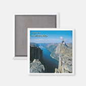 zNO107 KJERAG OF KIRAGG, Noorwegen, Fridge Magneet (Voorkant / Achterkant)