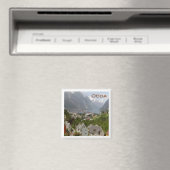 zNO113 HARDANGERFJORD ODDA, Noorwegen, Fridge Magneet (Insitu (Vaatwasser))