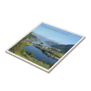 zNO114 HARDANGERFJORD NORHEIMSUND, Noorwegen Tegeltje