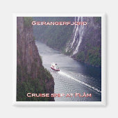 zNO123 GEIRANGERFJORD, MSC Kong Harald, Noorwegen, Magneet (Voorkant)