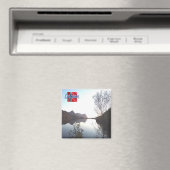 zNO137 LOFOTEN panorama, Noorwegen, Fridge Magneet (Insitu (Vaatwasser))