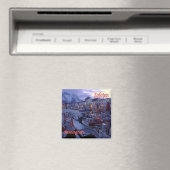 zNO140 HENNINGSVAER, Lofoten, Noorwegen, Fridge Magneet (Insitu (Vaatwasser))