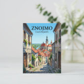 Znojmo Tsjechië Briefkaart (Staand voorkant)