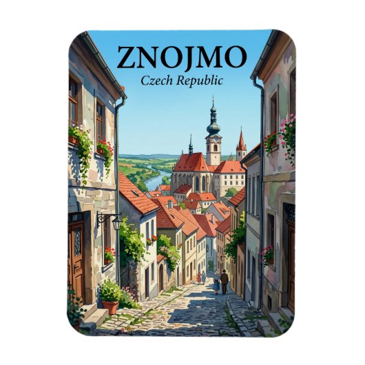 Znojmo Tsjechië Magneet (Verticaal)