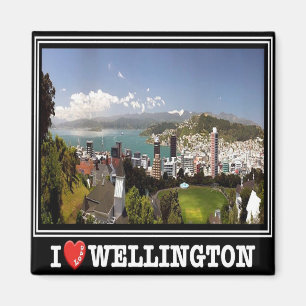 zNZ007 WELLINGTON I LIEFT, NEW ZEALAND, Fridge Magneet