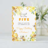 Zo aardig om kinder gelukkige verjaardag te worden kaart (Staand voorkant)