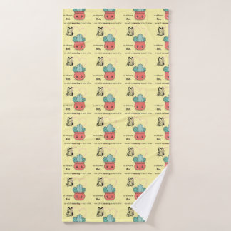 Zo anders, perfect samen - Schattige liefdespaar Badhanddoek