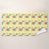 Zo anders, perfect samen - Schattige liefdespaar Badhanddoek (Badhanddoek)