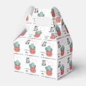 Zo anders, perfect samen - Schattige liefdespaar Bedankdoosjes (Achterkant)