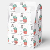 Zo anders, perfect samen - Schattige liefdespaar Bedankdoosjes (Geopend)