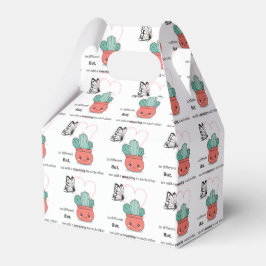 Zo anders, perfect samen - Schattige liefdespaar Bedankdoosjes