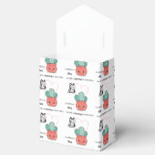 Zo anders, perfect samen - Schattige liefdespaar Bedankdoosjes (Geopend)