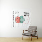 Zo anders, perfect samen - Schattige liefdespaar Wandkleed (In Situ (horizontaal))