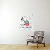 Zo anders, perfect samen - Schattige liefdespaar Wandkleed (In situ)