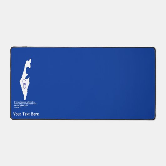 Zo Artzeinu - Joshua 1:3 Bureaumat (Voorkant)