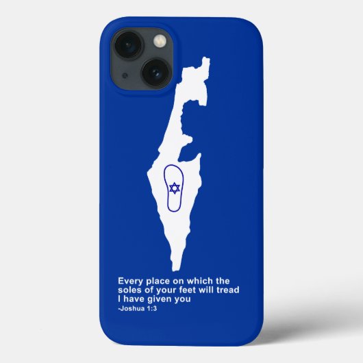 Zo Artzeinu - Joshua 1:3 Case-Mate iPhone Case (Achterkant)