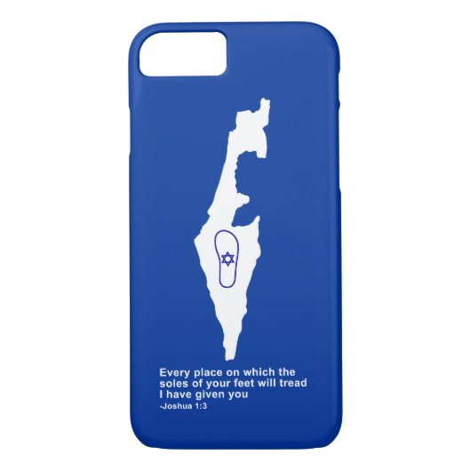 Zo Artzeinu - Joshua 1:3 Case-Mate iPhone Case (Achterkant)