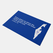 Zo Artzeinu - Joshua 1:3 Deurmat (Schuin)