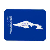 Zo Artzeinu - Joshua 1:3 Magneet (Horizontaal)