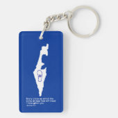 Zo Artzeinu - Joshua 1:3 Sleutelhanger (achterkant)