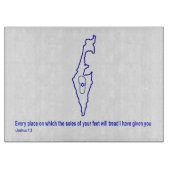 Zo Artzeinu - Joshua 1:3 Snijplank (Voorkant)