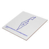 Zo Artzeinu - Joshua 1:3 Tegeltje (Zijkant)