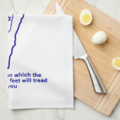 Zo Artzeinu - Joshua 1:3 Theedoek (Quarter Fold)