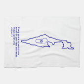 Zo Artzeinu - Joshua 1:3 Theedoek (Horizontaal)