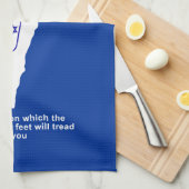 Zo Artzeinu - Joshua 1:3 Theedoek (Quarter Fold)