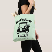 Zo ben ik Roll Golf Cart Golfer Tote Bag (Dichtbij)