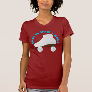 Zo ben ik Roll Roller Skater T-shirt