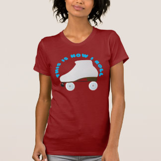 Zo ben ik Roll Roller Skater T-shirt